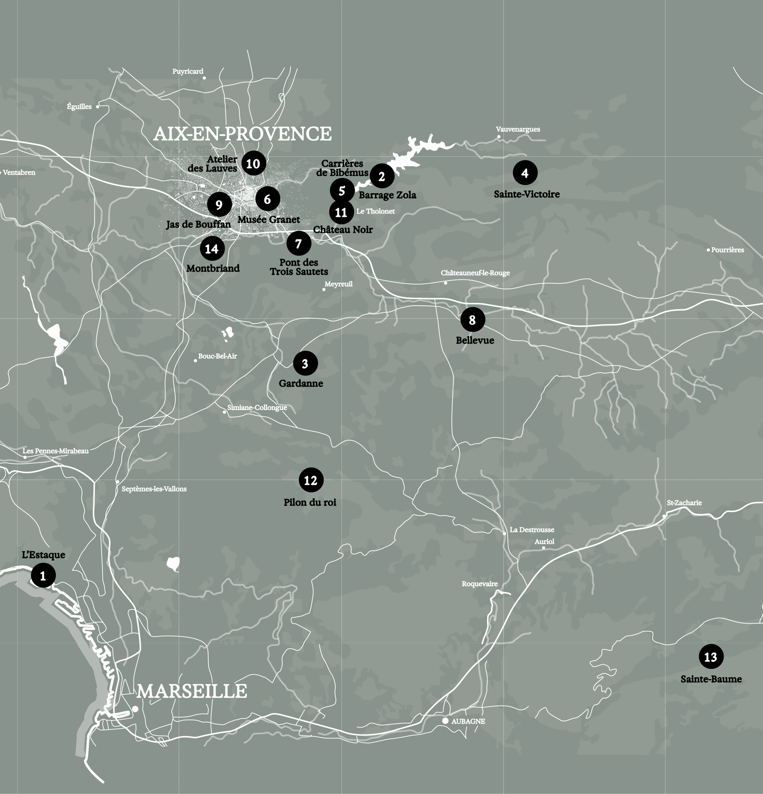 Carte Cézanne mobile